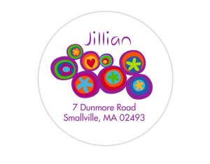 Millefiore Address Label