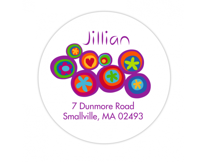 Millefiore Address Label Millefiore Address Label