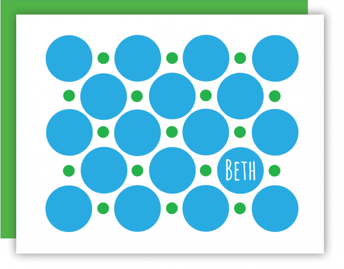 Big n Small Dots Blue