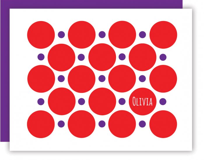 Big n Small Dots Red