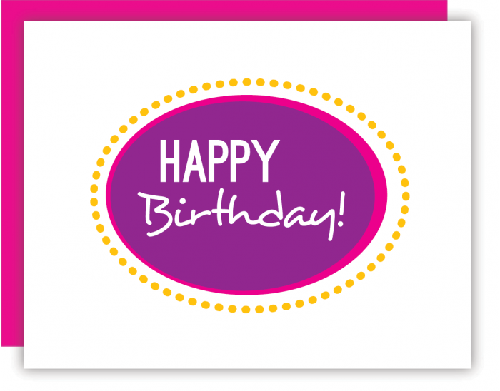 Birthday Oval
