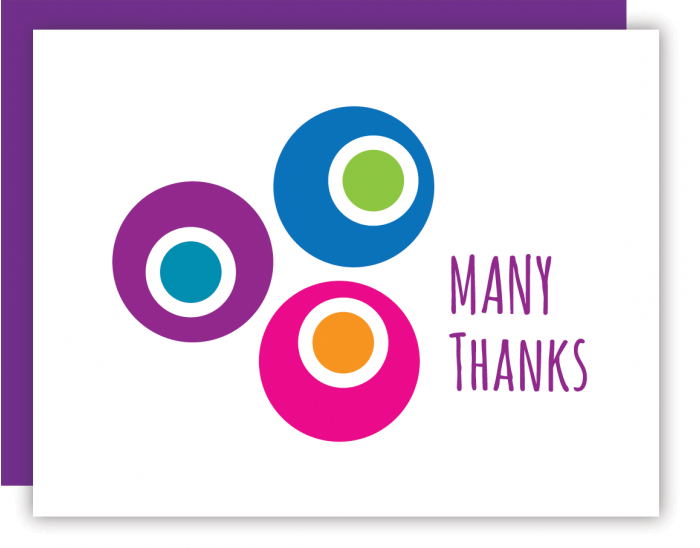 Many Thanks Dot in Dot 