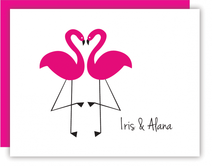Flamingo Couple