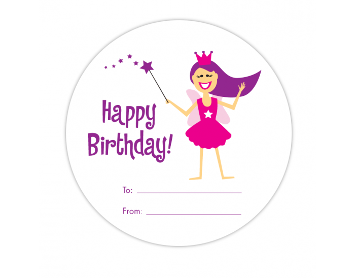 Fairy Fill-in Gift Label Fairy Fill-in Gift Label