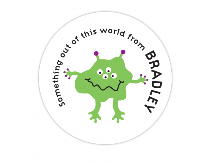 Martian 1 Gift Label