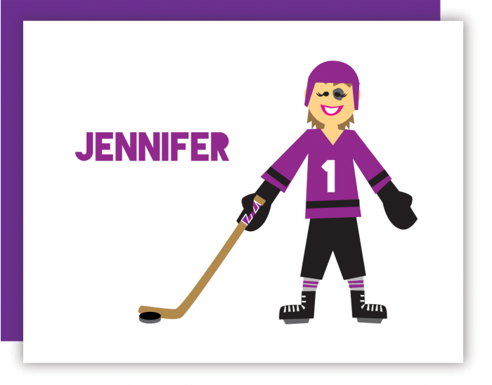 Hockey Player Girl