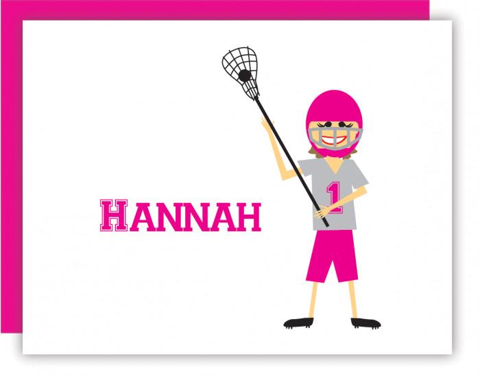 Lacrosse Player Girl