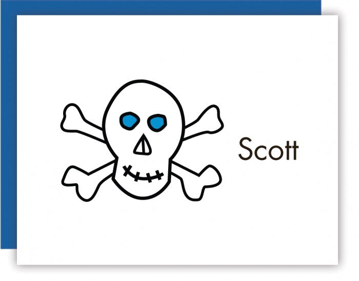 Skull Blue