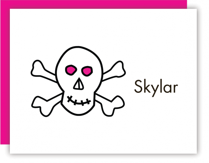 Skull Pink