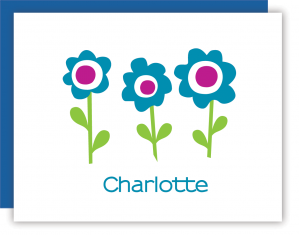 Spring Flowers Blue