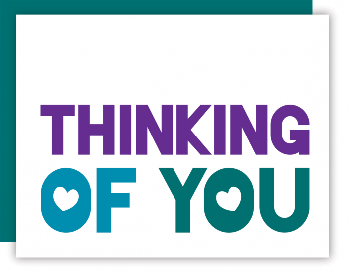 Thinking of You - Teal
