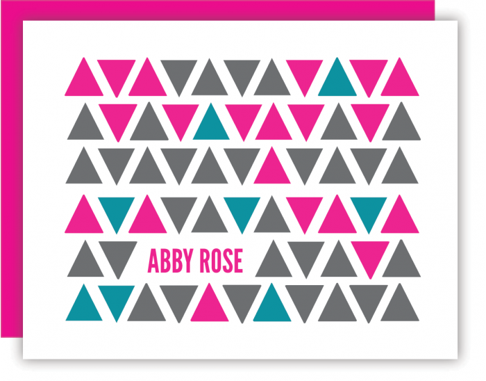 Triangles Pink