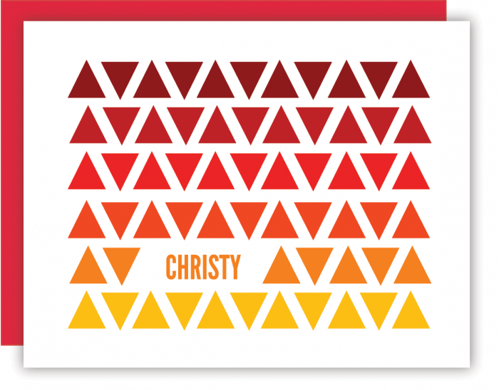 Triangles Red
