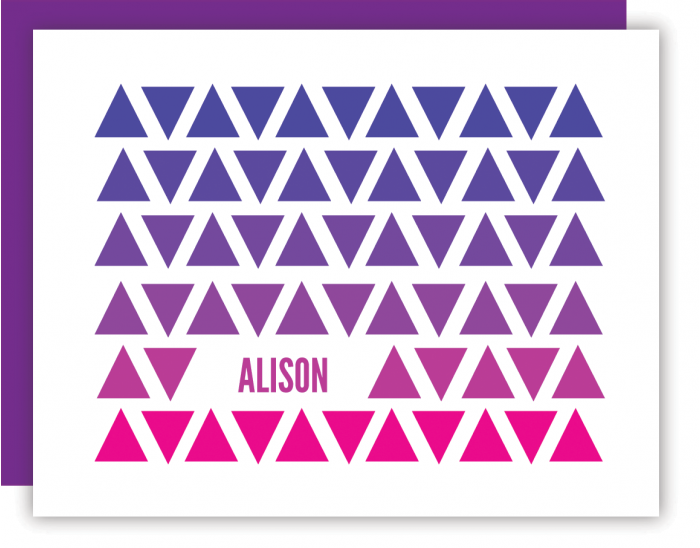 Triangles Violet
